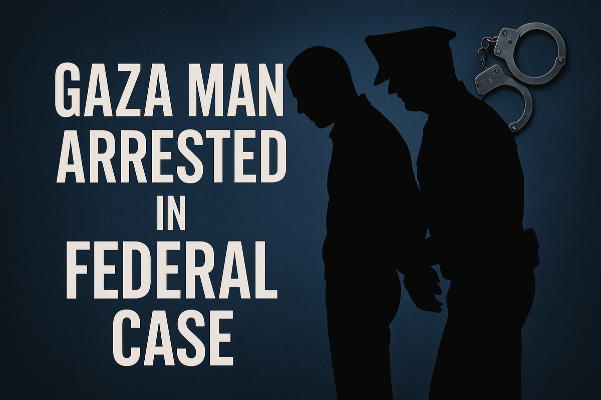Gaza man in Louisiana arrested by federal task force