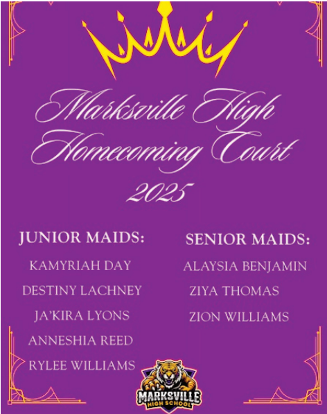 Marksville High School Prepares for 2025 Homecoming Week β October 21β25
