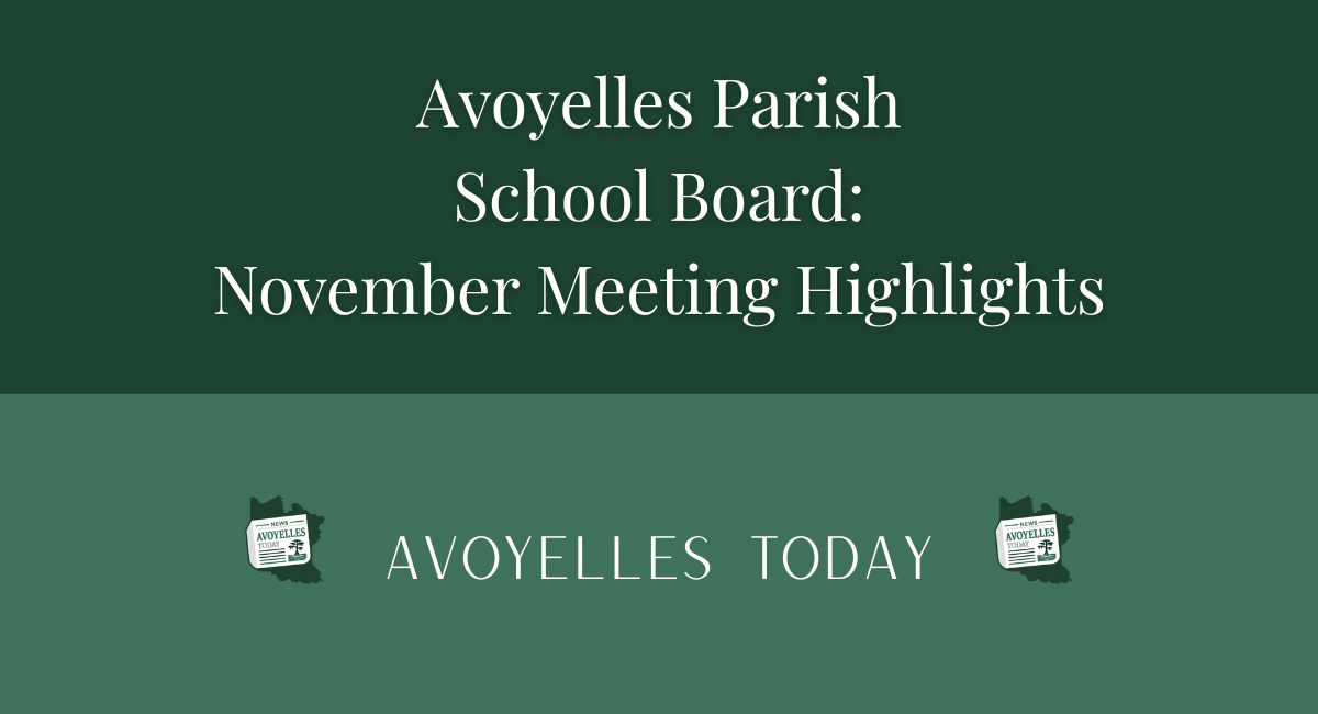 📰 Avoyelles Parish School Board: November Meeting Highlights 📅