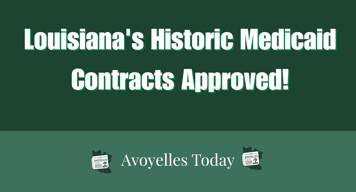 Louisiana's Historic Medicaid Contracts Approved! 🚀💊