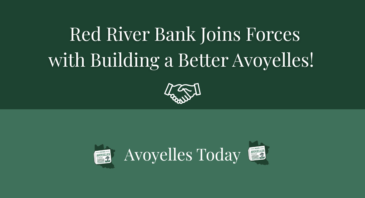 🎉 Red River Bank Joins Forces with Building a Better Avoyelles!