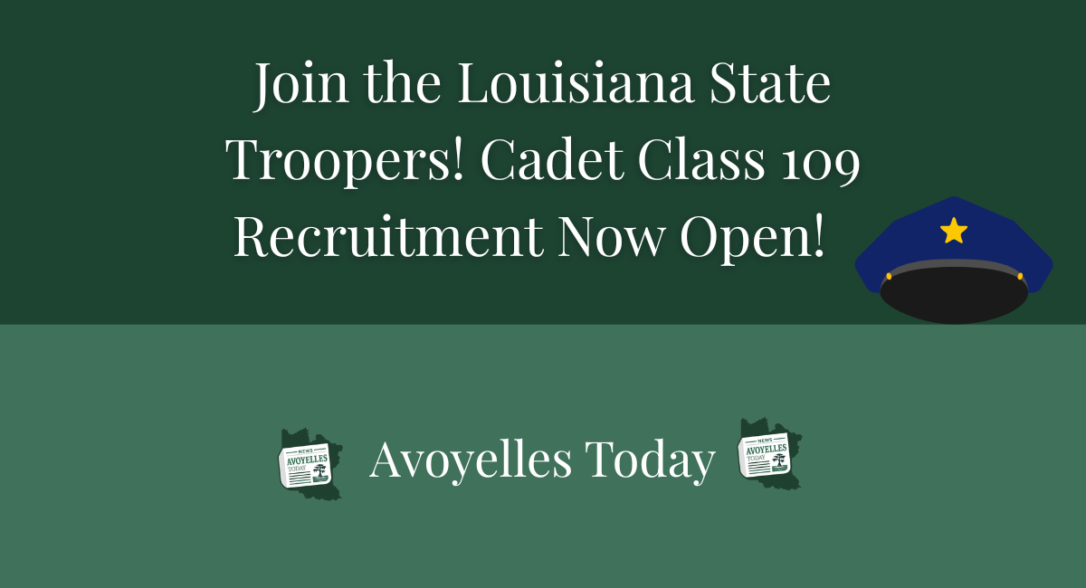 🚓 Join the Louisiana State Troopers! Cadet Class 109 Recruitment Now Open!