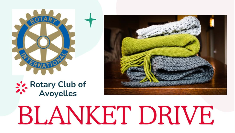 🧣 Help Our Seniors Stay Warm! Join the Rotary Club Blanket Drive!