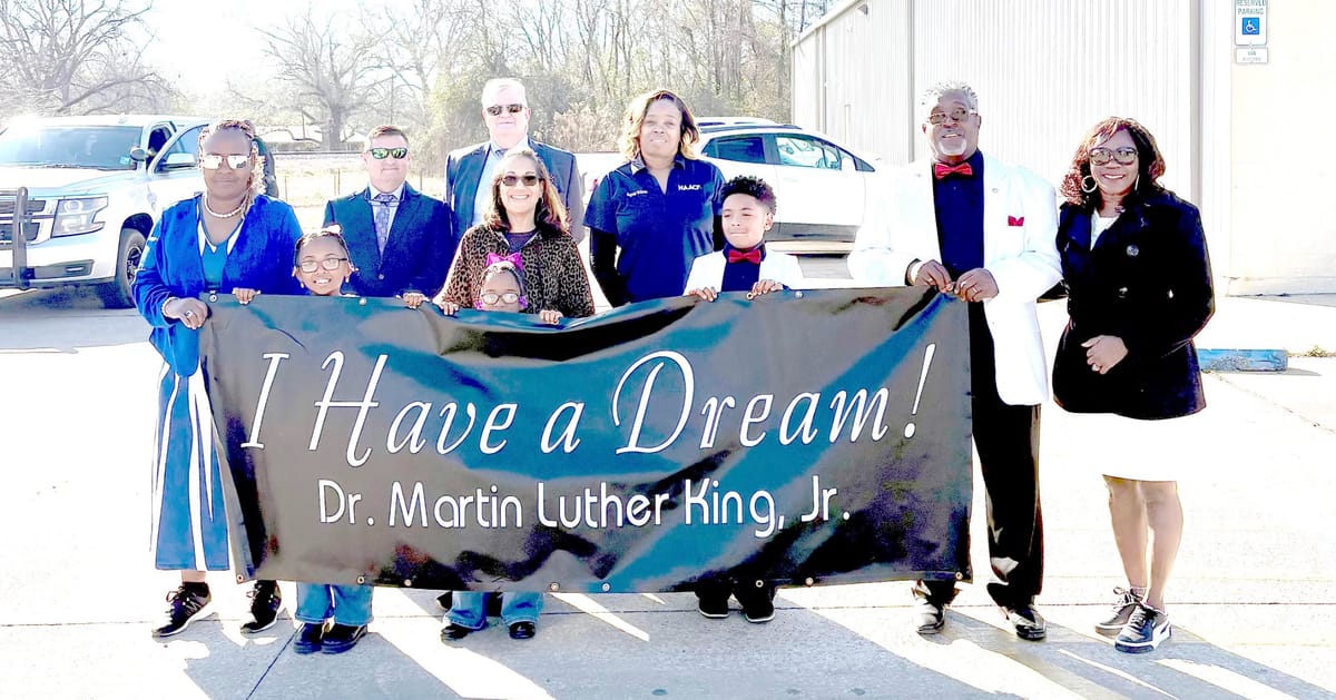 Honoring Dr. Martin Luther King Jr. in Mansura!