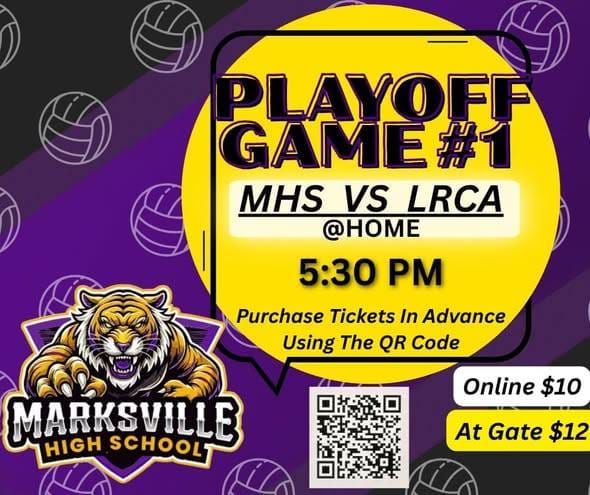 🏐 TIGER VOLLEYBALL PLAYOFF ALERT!