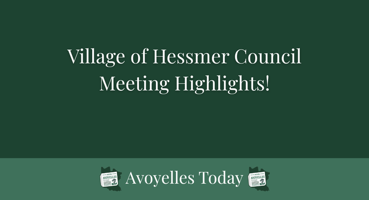 🗣️ Village of Hessmer Council Meeting Highlights! 📅
