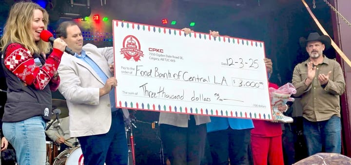 🎉 CPKC Holiday Train Lights Up Simmesport and Raises Over $7,000! 🎶