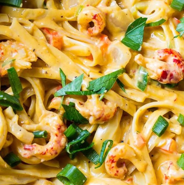 Cook Some Rice: Cajun Crawfish Fettuccine