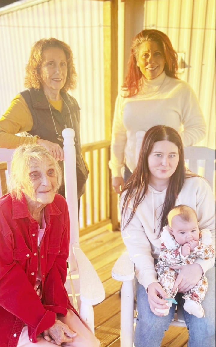 Celebrating Five Generations of Family Love in Hessmer!