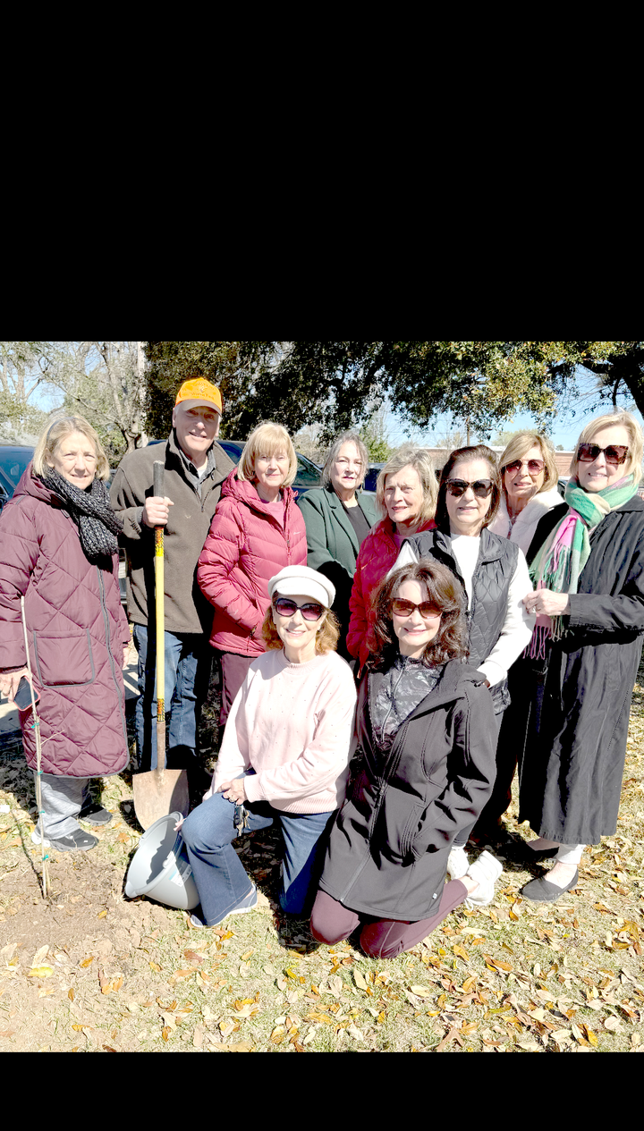 🌳 Marksville Garden Club Celebrates Arbor Day with New Planting! 🎉